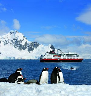 The MS Fram in Antarctica