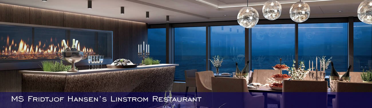 MS Fridtjof Hansen's Linstrom Restaurant